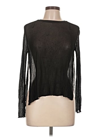 Zara W&B Collection Long Sleeve T-Shirt (view 1)
