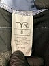 TYR Color Block Blue Shorts Size 8 - photo 3