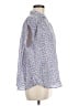 Assorted Brands Blue Sleeveless Button-Down Shirt Size M (estimated) - photo 4