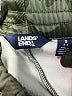 Lands' End 100% Polyester Camo Green Shorts Size 6 - 7 - photo 3