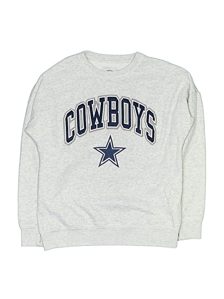 Pre-owned Nfl Kids' Sweatshirt In Silver