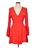 BCBGeneration 100% Rayon Red Casual Dress Size L - photo 1