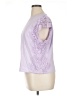 Express 100% Cotton Purple Short Sleeve Top Size XL - photo 5