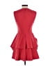 BCBGMAXAZRIA Solid Red Cocktail Dress Size 2 - photo 2