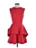 BCBGMAXAZRIA Solid Red Cocktail Dress Size 2 - photo 1