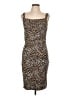 Ann Taylor Animal Print Brown Cocktail Dress Size 10 (tall) - photo 1