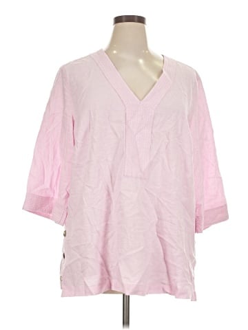 Sigrid Olsen 3/4 Sleeve Blouse (view 1)