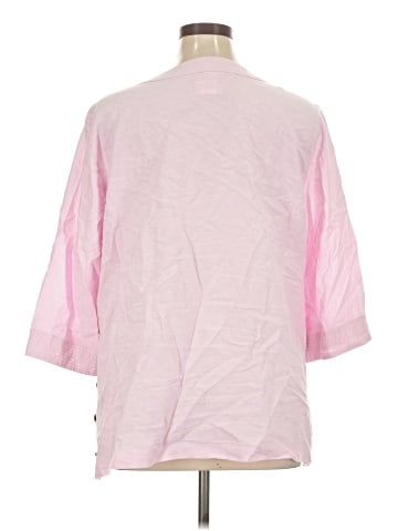 Sigrid Olsen 3/4 Sleeve Blouse (view 2)