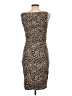 Ann Taylor Animal Print Brown Cocktail Dress Size 10 (tall) - photo 2