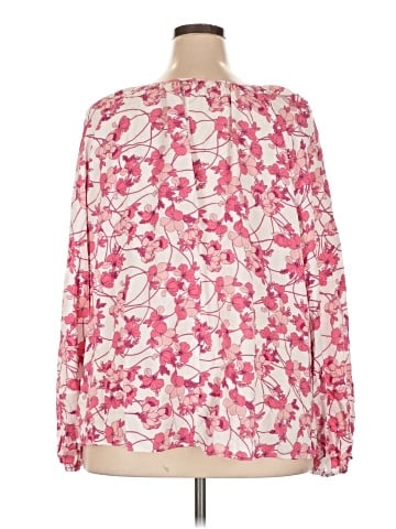a.n.a. A New Approach Long Sleeve Blouse (view 2)
