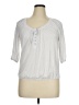Mossimo Supply Co. Silver 3/4 Sleeve T-Shirt Size XL - photo 1