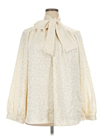 Lane Bryant Long Sleeve Blouse (view 1)