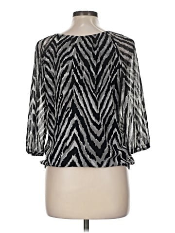 INC International Concepts 3/4 Sleeve Blouse (view 2)