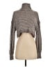 Free People Gray Long Sleeve Top Size S - photo 1