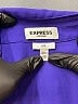 Express 100% Polyester Purple Long Sleeve Blouse Size XXS - photo 7