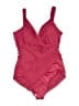 Miraclesuit Solid Burgundy One Piece Swimsuit Size 14 - photo 1