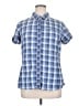 Columbia Blue Short Sleeve Button-Down Shirt Size XL - photo 1