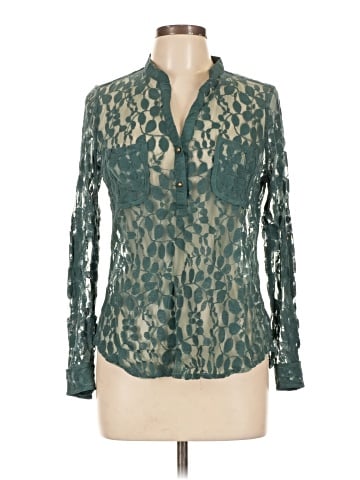 NY Collection Long Sleeve Blouse (view 1)