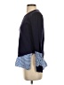 Patrizia Luca Blue Pullover Sweater Size S - photo 5