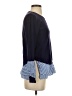 Patrizia Luca Blue Pullover Sweater Size S - photo 4