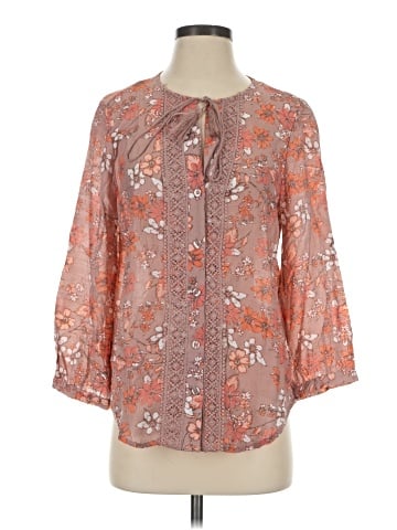 Como Vintage 3/4 Sleeve Blouse (view 1)