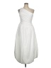 Cider 100% Polyester Solid White Cocktail Dress Size XL - photo 1