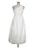 Cider 100% Polyester Solid White Cocktail Dress Size XL - photo 2
