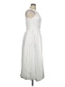 Cider 100% Polyester Solid White Cocktail Dress Size XL - photo 4