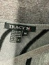 Tracy M. Chevron-herringbone Gray Pullover Sweater Size M - photo 7