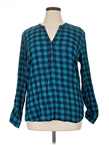 Gap Outlet Long Sleeve Blouse (view 1)