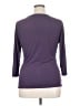 Classiques Entier Purple 3/4 Sleeve Top Size XL - photo 2