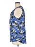 Pleione 100% Polyester Blue Sleeveless Blouse Size XL - photo 5