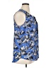 Pleione 100% Polyester Blue Sleeveless Blouse Size XL - photo 4