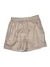 Chic Wish Solid Tan Khaki Shorts Size XL - photo 1