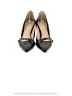 Nine West 100% Leather Black Heels Size 8 - photo 2
