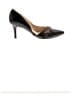 Nine West 100% Leather Black Heels Size 8 - photo 1