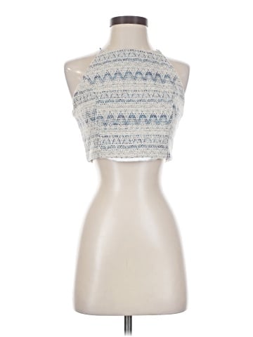 Line & Dot Sleeveless Blouse (view 1)
