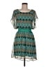 Alya Print Teal Casual Dress Size M - photo 1
