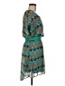 Alya Print Teal Casual Dress Size M - photo 4