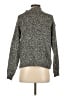 Ann Taylor LOFT Animal Print Gray Pullover Sweater Size XS - photo 2