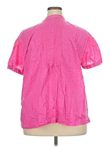 Liz & Me Short Sleeve Blouse (view 2)