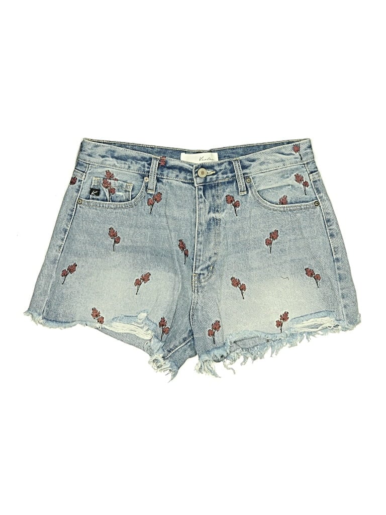 Pre-owned Kancan Jeans Denim Shorts In Blue