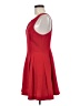 BCBGeneration 100% Polyester Solid Red Cocktail Dress Size 6 - photo 5