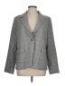 Aqua Plaid Gray Blazer Size L - photo 1
