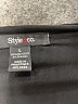 Style&Co Graphic Black Casual Dress Size L - photo 7