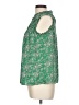 Max Studio 100% Polyester Green Sleeveless Blouse Size L - photo 5
