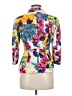 Walter Floral Yellow Silk Blazer Size 8 - photo 2