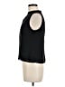Ann Taylor LOFT Black Sleeveless Blouse Size 6 - photo 5