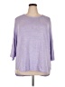 Rebecca Malone Purple Pullover Sweater Size 2X - photo 1