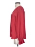 Ann Taylor LOFT 100% Polyester Red Long Sleeve Blouse Size S - photo 5
